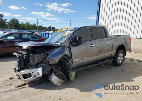 2019 Nissan Titan Sv из США, поврежденный, VIN 1N6AA1E5XKN504277